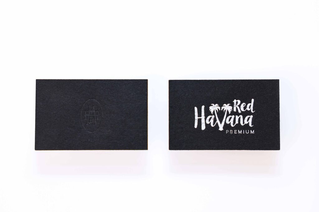 business card luxury