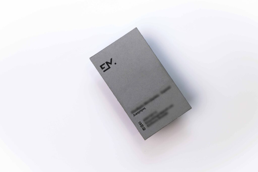 business card luxury
