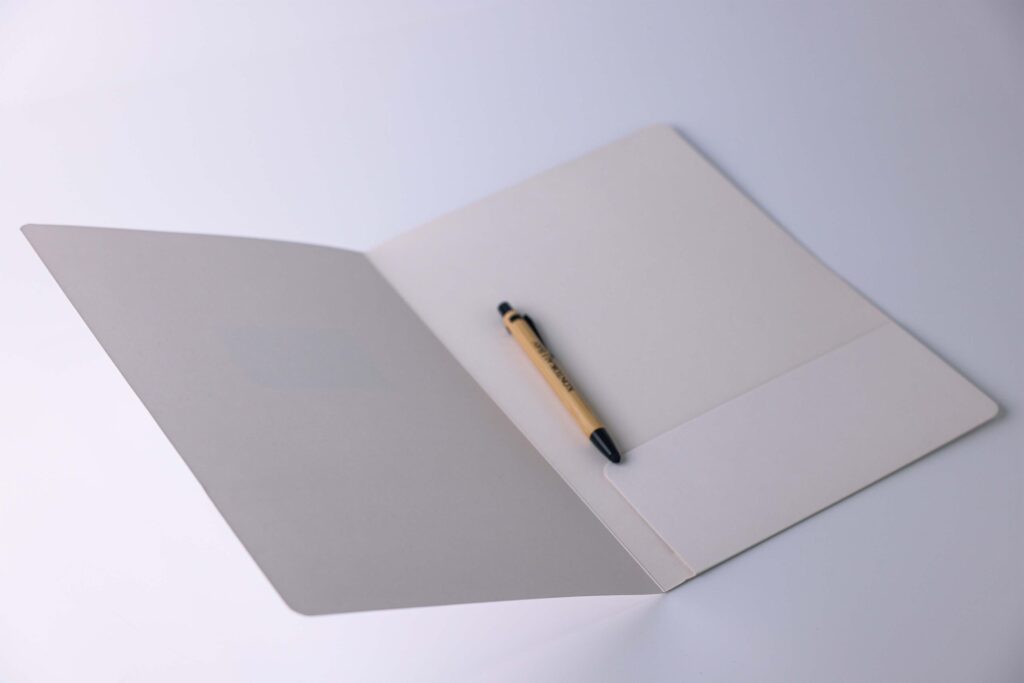 presentation folder