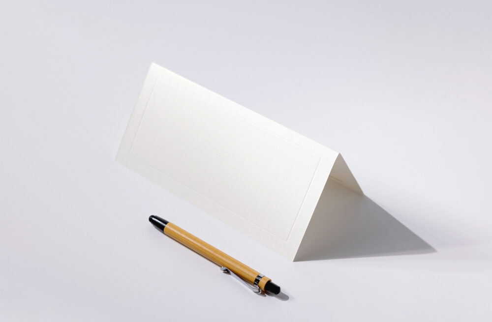 informative card fold regular