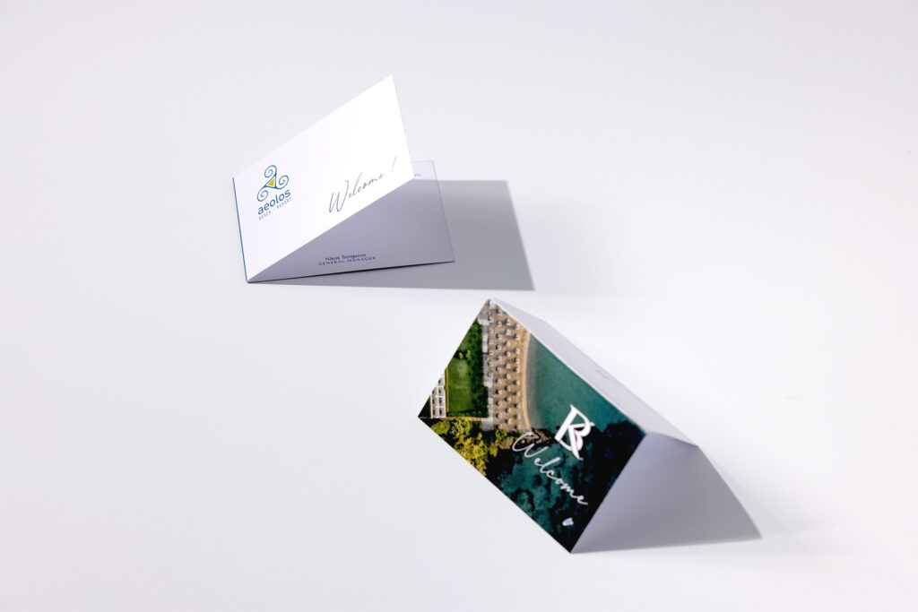 informative card fold small