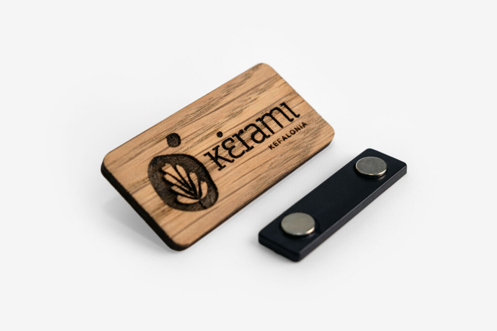 name tag kerami