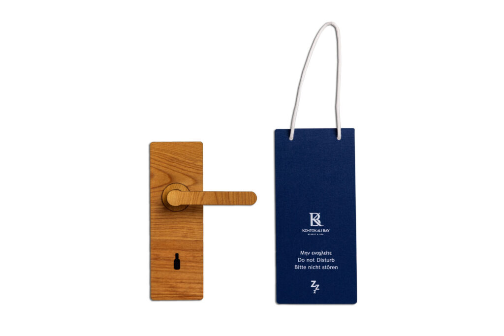 door hanger h kontokali bay resort