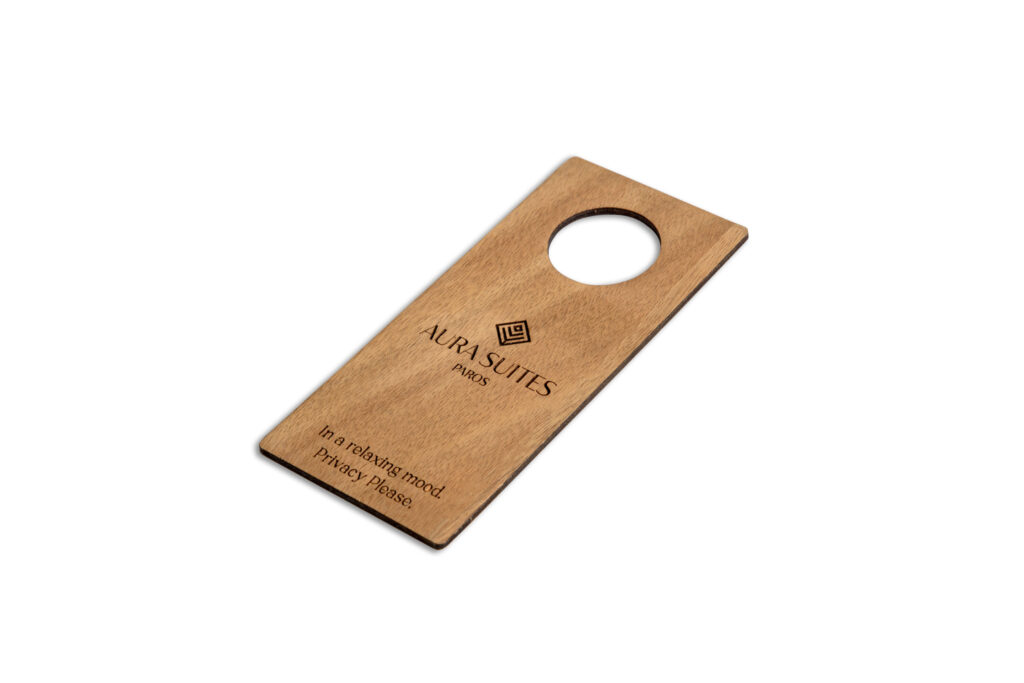 door hanger h aura suites paros