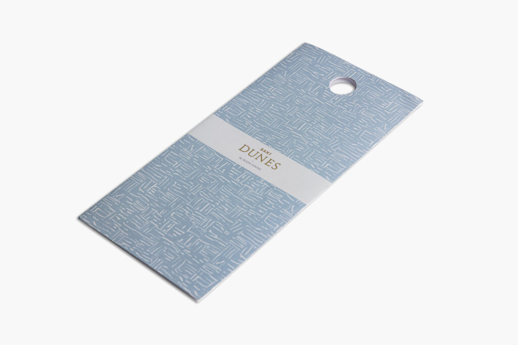 door hanger s sani resort