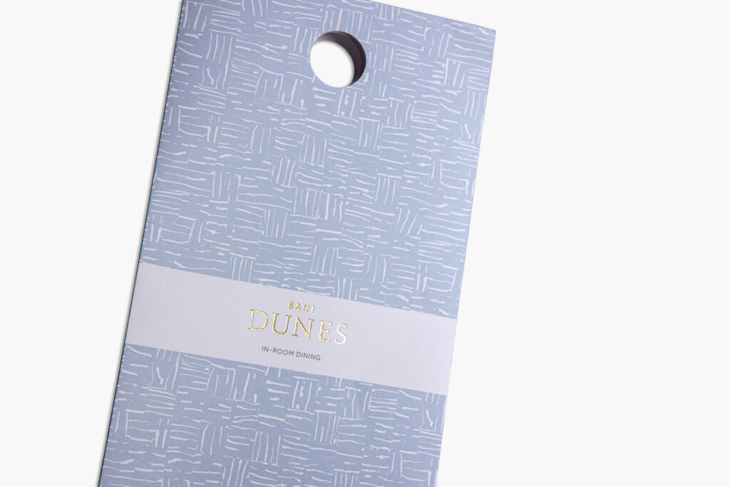 door hanger s sani resort