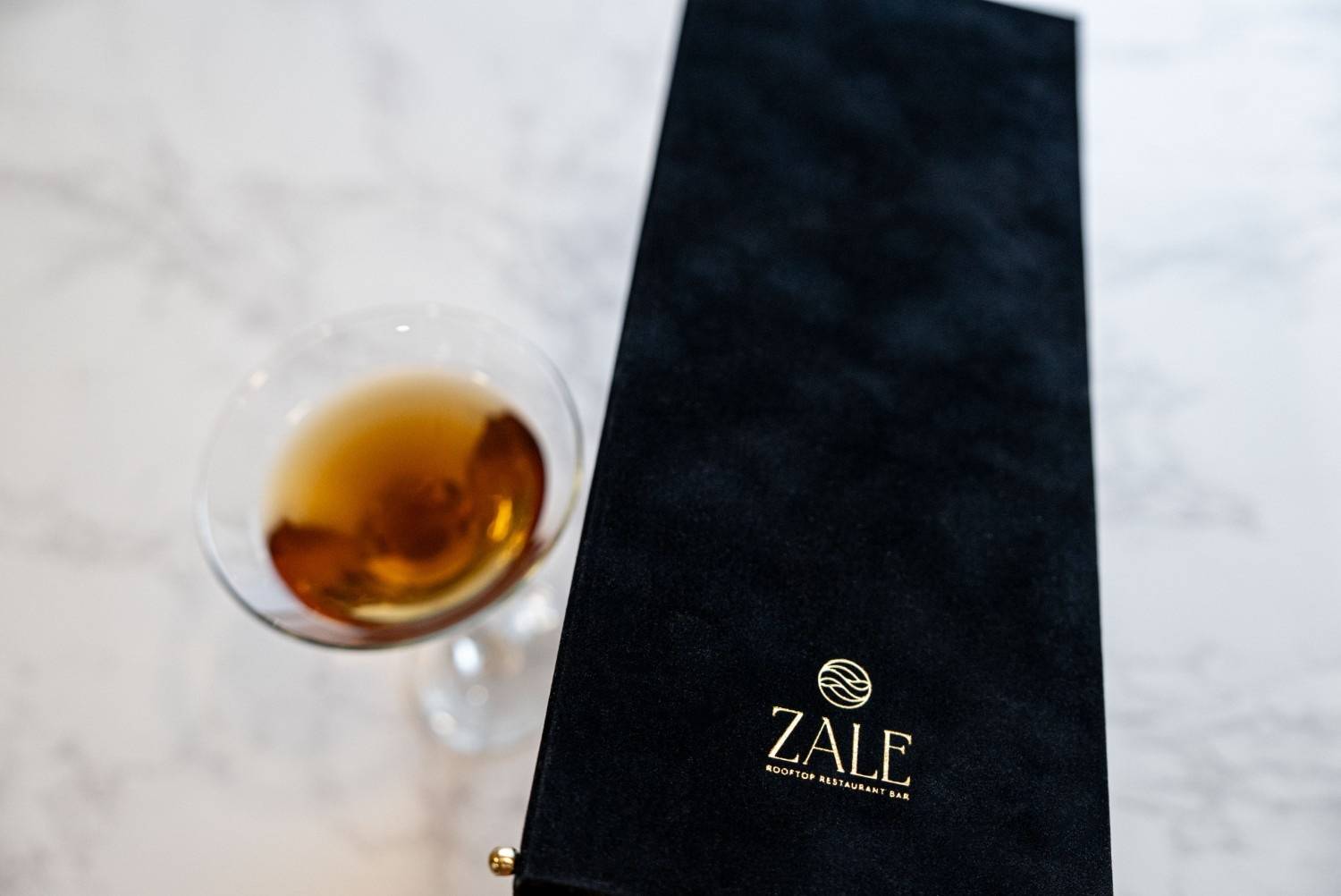 hard cover menu bev bar zale