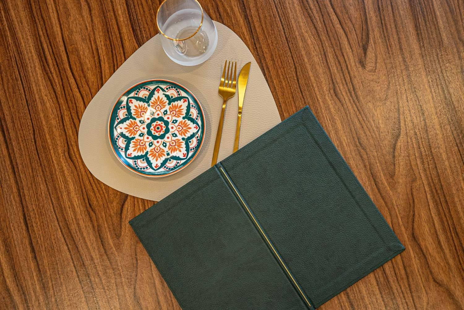 hard cover menu breakfast boost