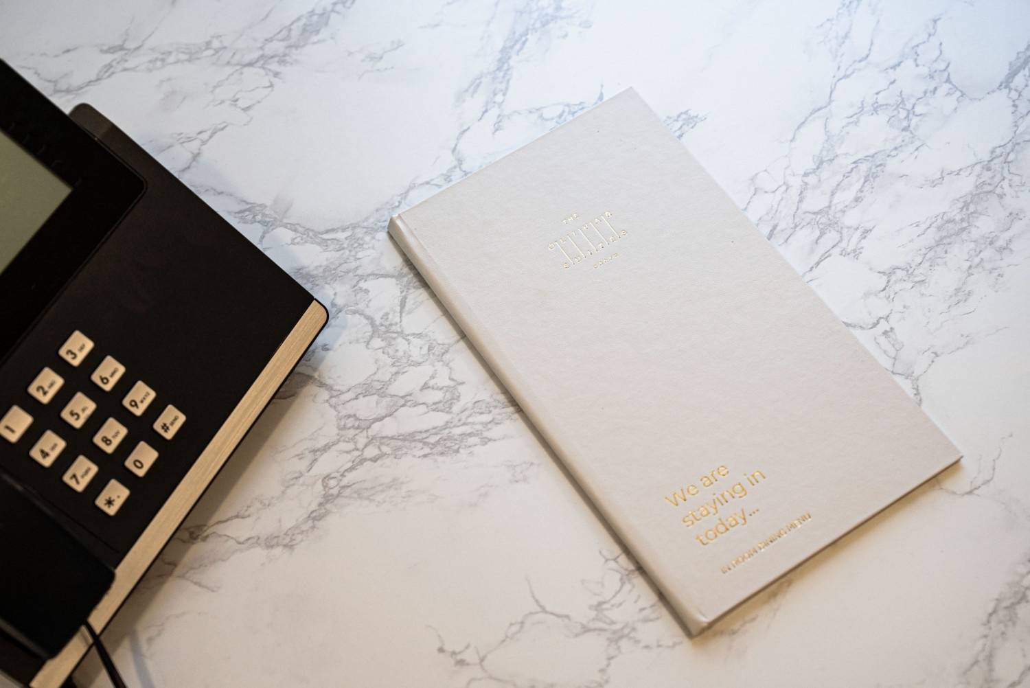 hard cover menu extras room olivar