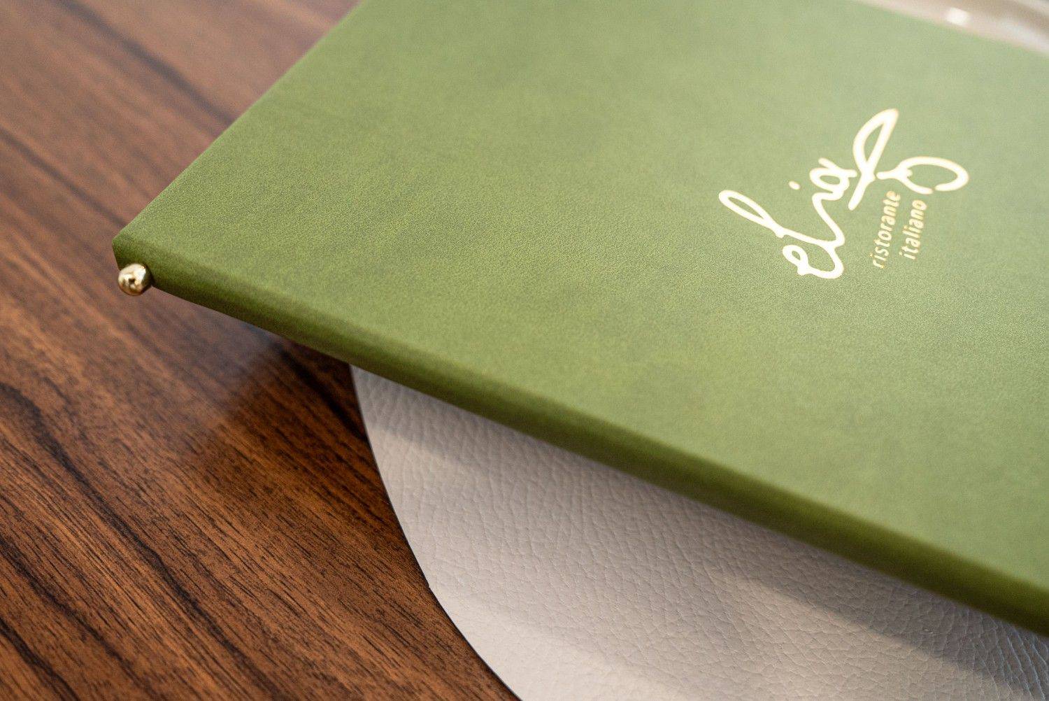 hard cover menu food elia ristorante it