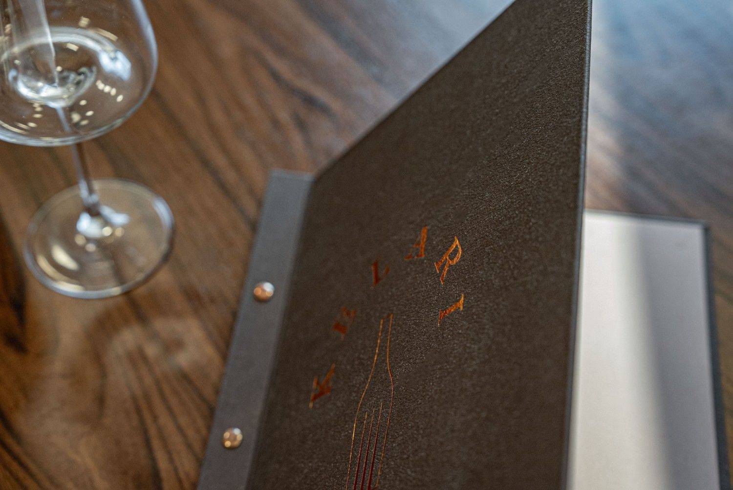 hard cover menu wine kelari ella resorts