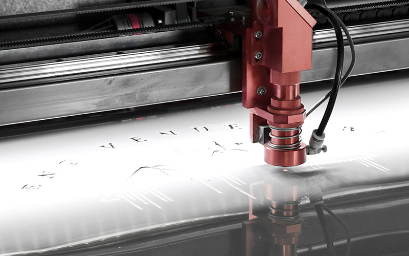 imprint laser engaving